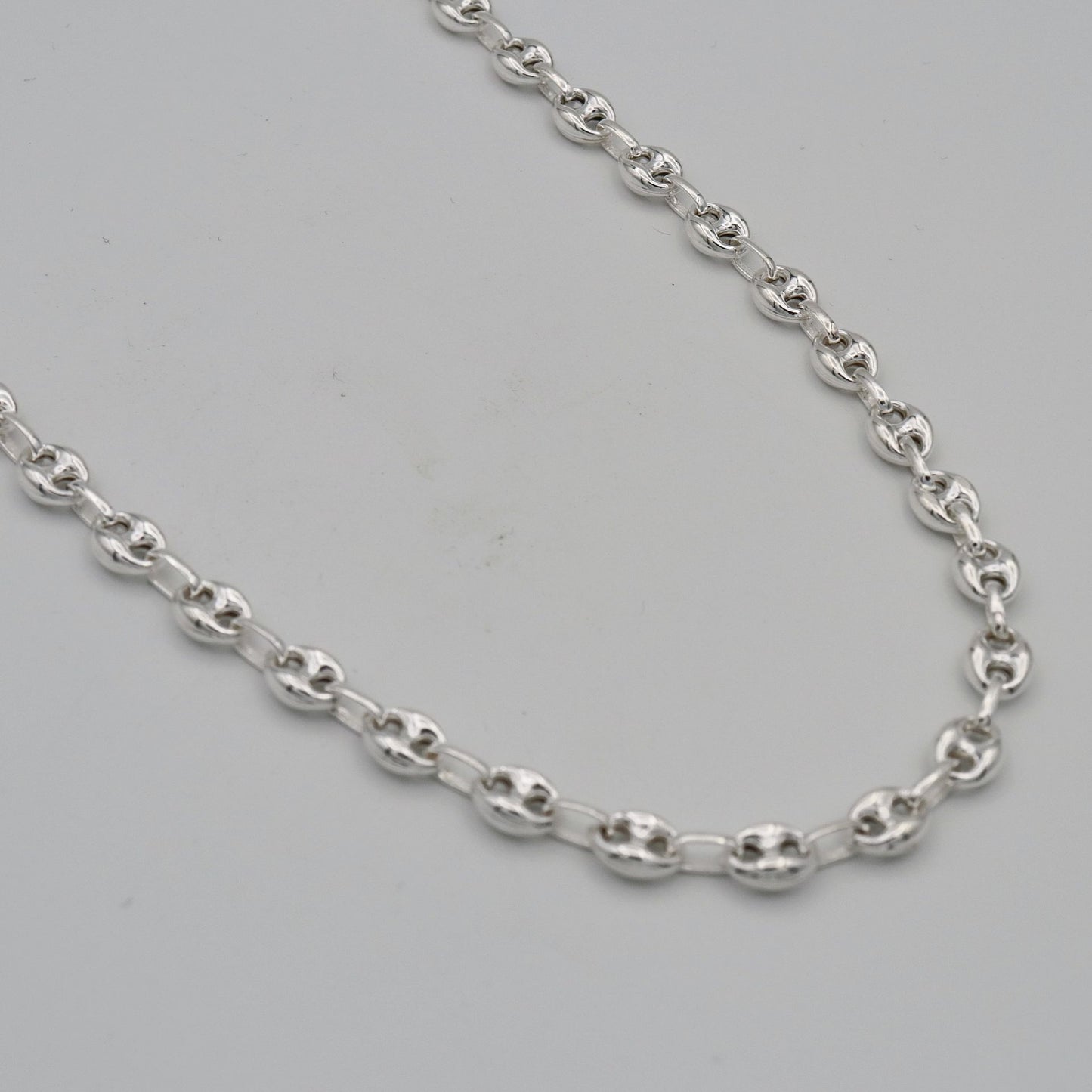 Choice Gümüş Gemici Erkek Zincir Kolye 6mm