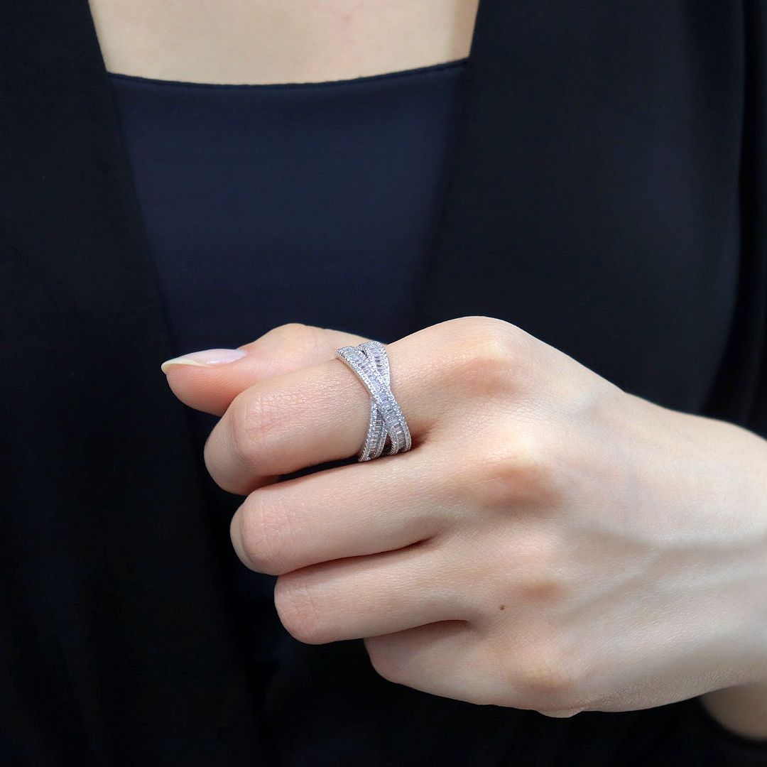 Choice Gümüş İthal Sarmal Yüzük