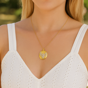 Choice Gümüş Alya Anka Kuşu Kolye