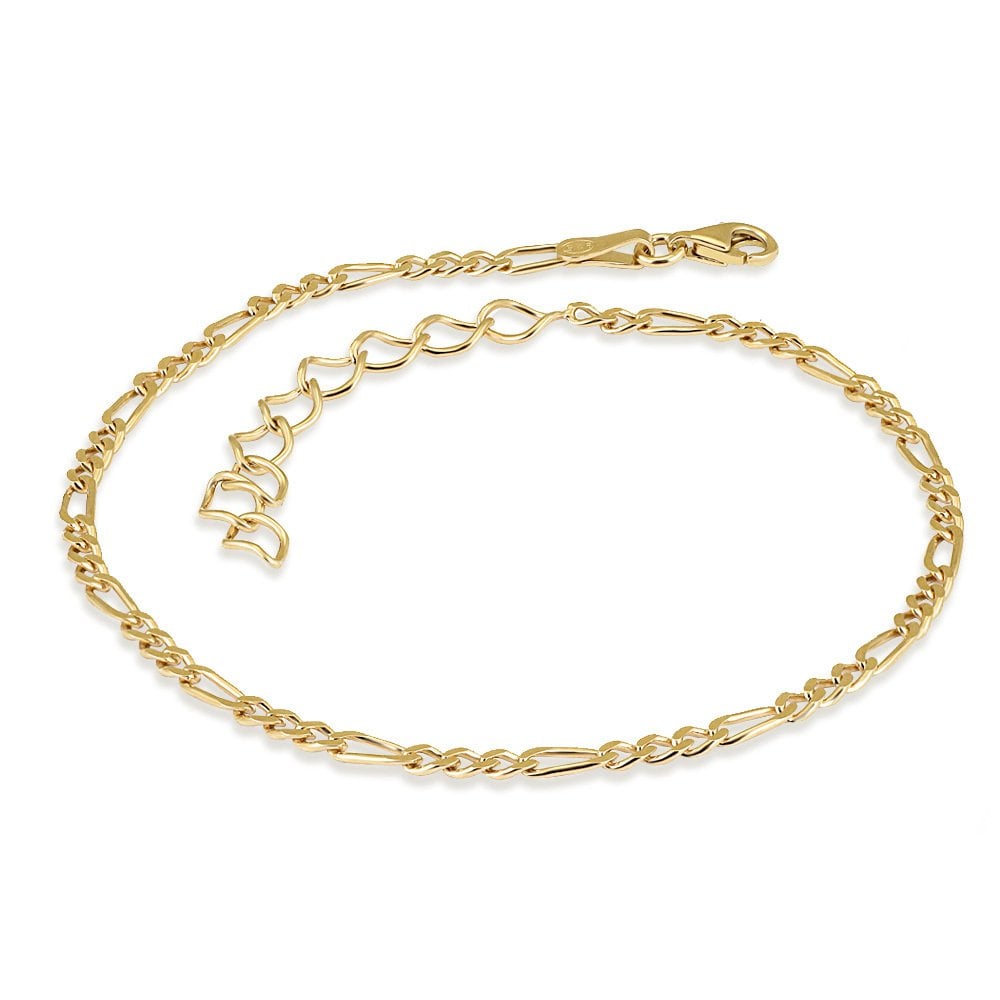 Figaro Gümüş Halhal Gold