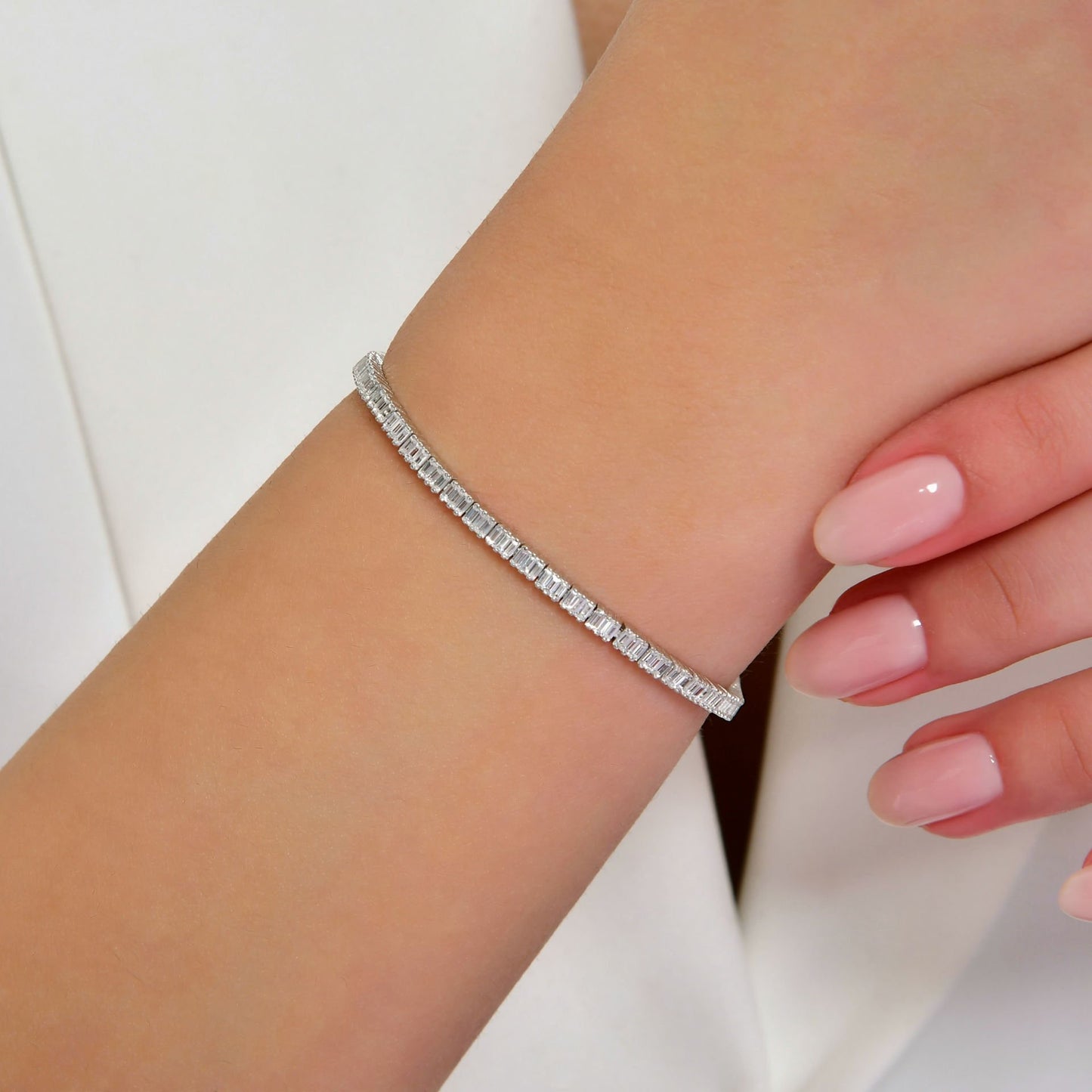 Choice Gümüş Baget Su Yolu Bileklik