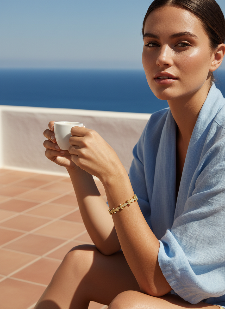 Virella Kadın Gümüş Bileklik