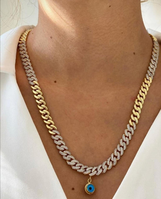 Gurmet Gümüş Kolye Trend Çağla Gold