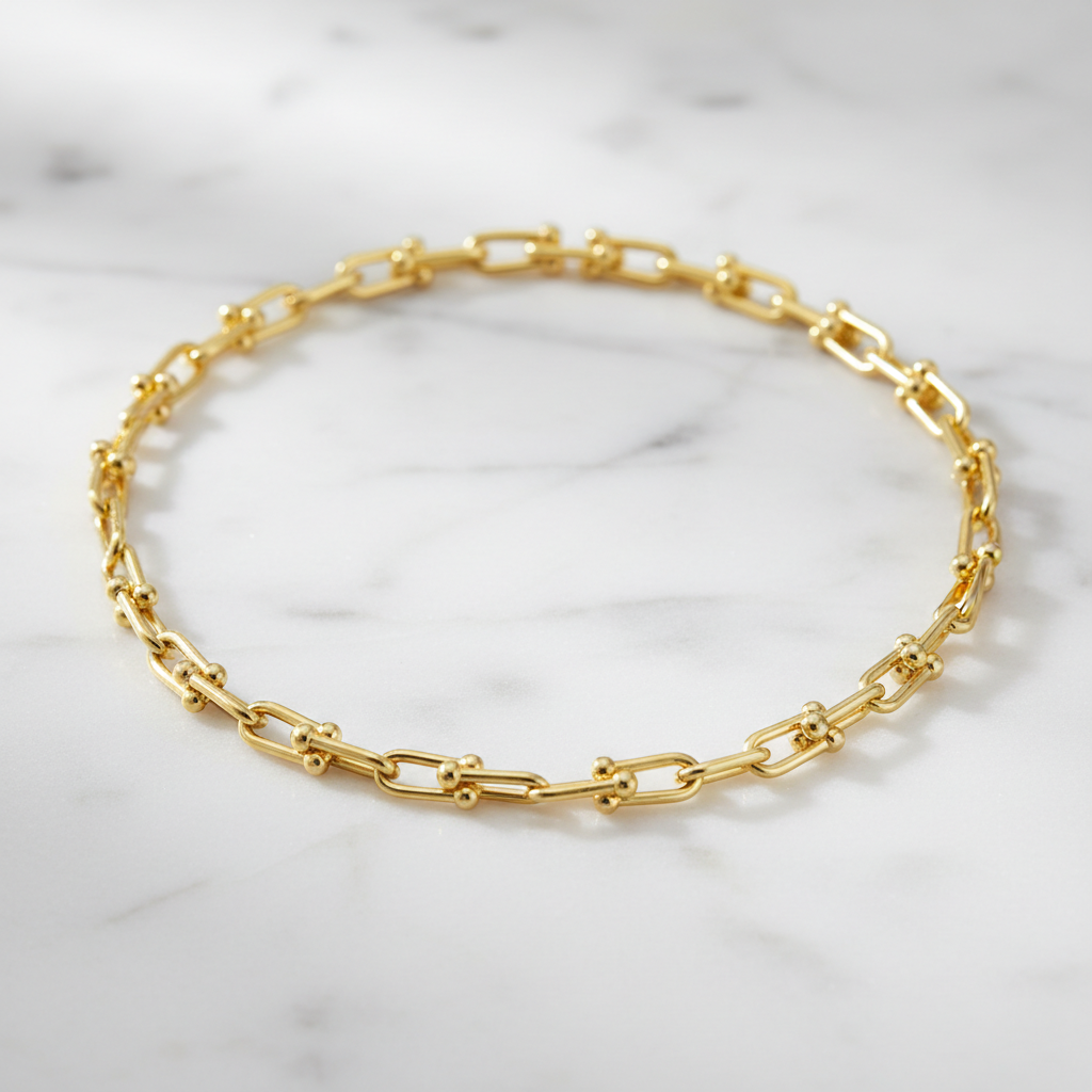 Link Bayan Zincir Kolye Gold