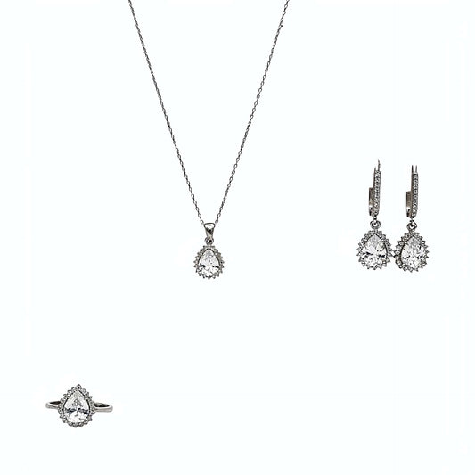 Choice Gümüş Damla Set