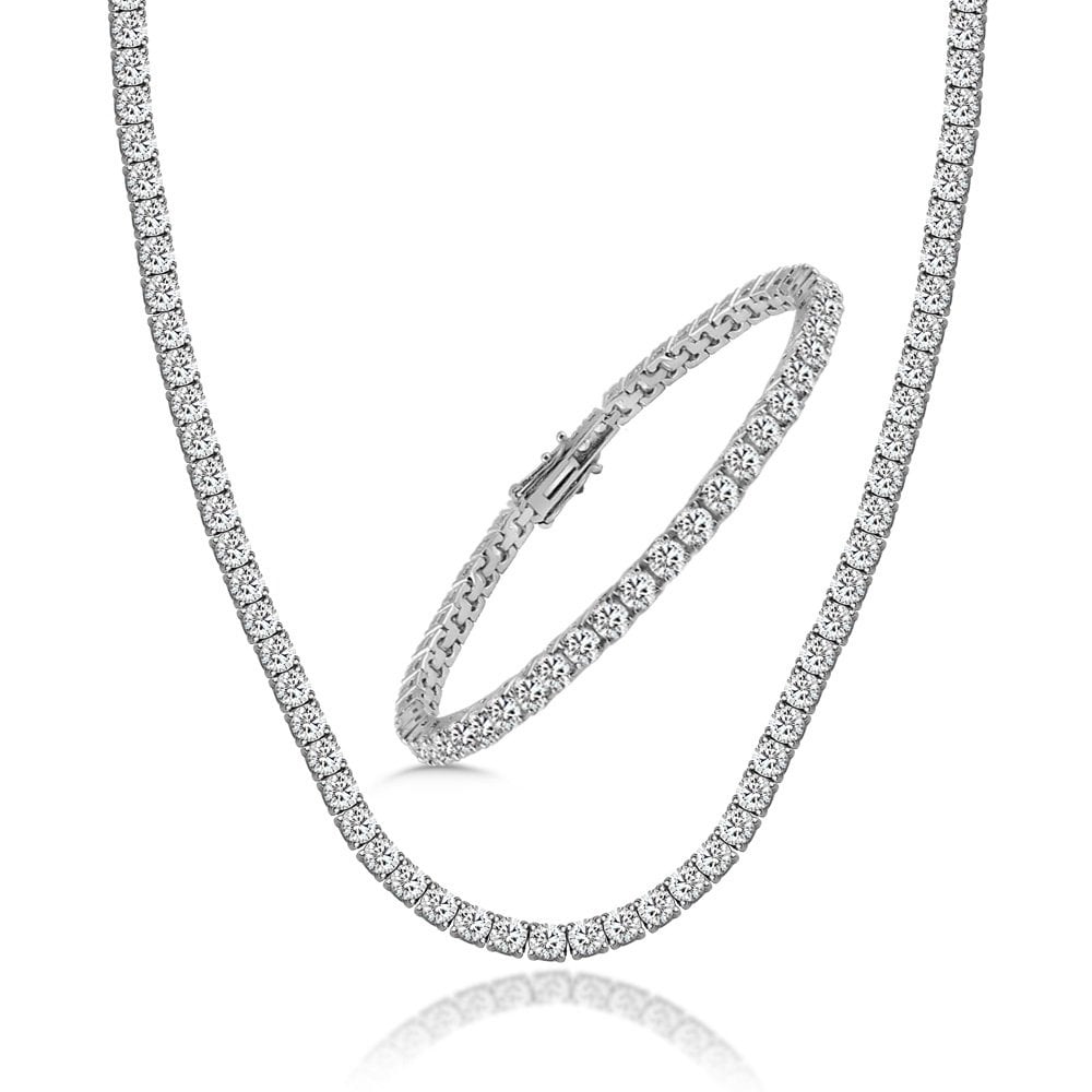 Choice Su Yolu Gümüş Gerdanlık Set