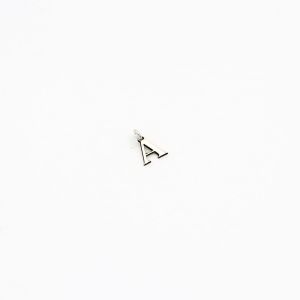 Choice Gümüş Harf Charm