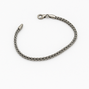 Choice Gümüş Erkek Bileklik Spiga XL