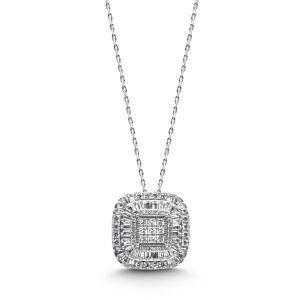 Choice Gümüş İthal Baget Kolye