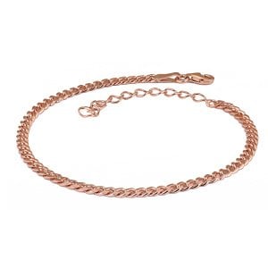 Gurmet Gümüş Halhal Uzatmalı Rose